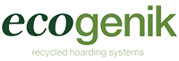 Ecogenik – Re-usable Hoardings Logo